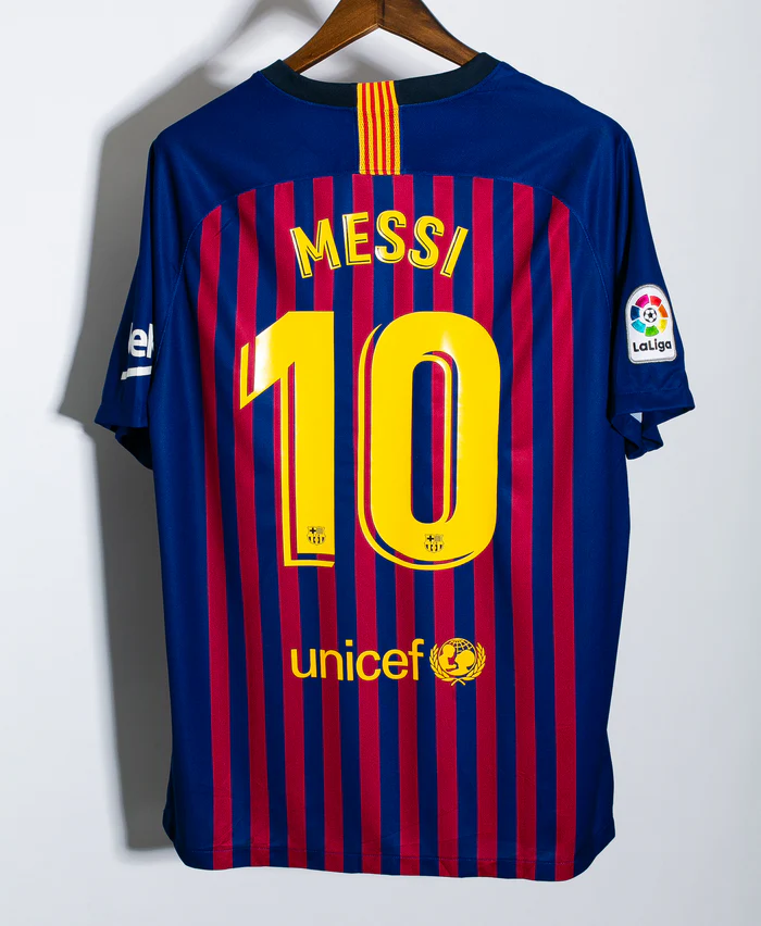 Messi Barcelona 2018/19 Home Original Retro Jersey