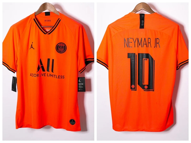 Neymar 2019-20 Paris Saint-Germain PSG Away Original Retro Jersey