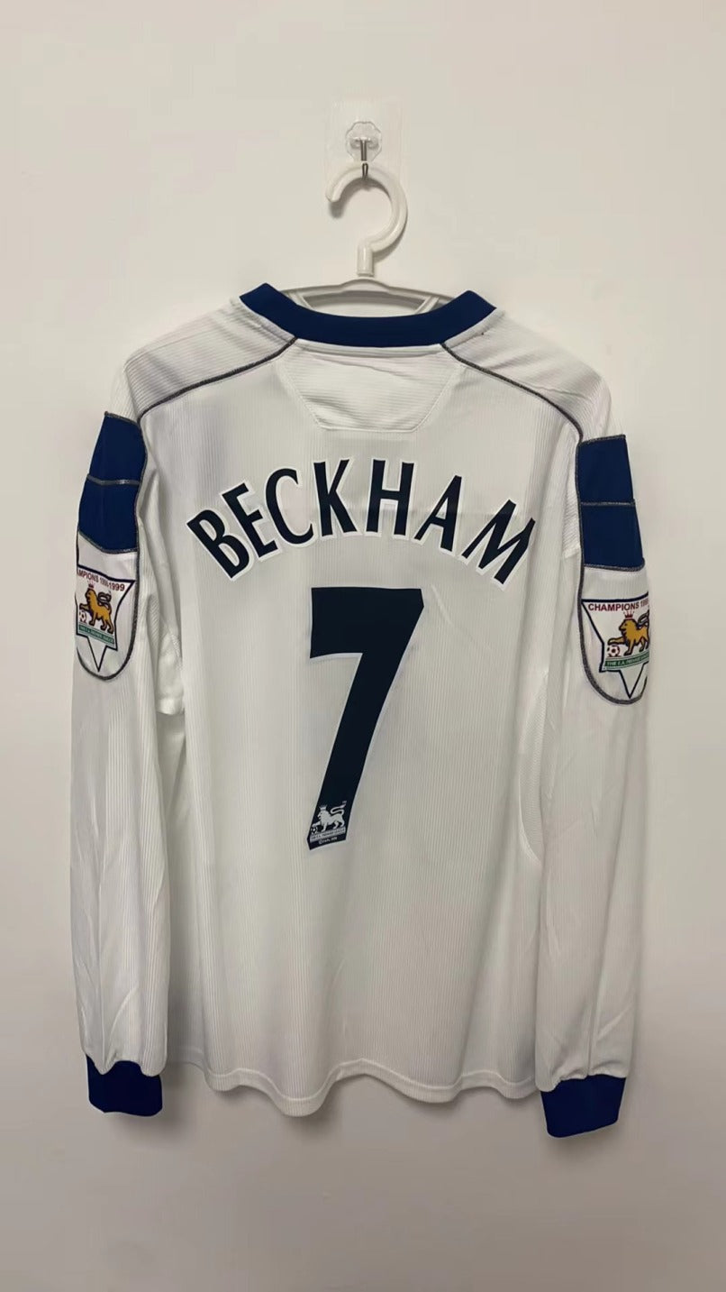 David Beckham Manchester United 99/00 Away Original Retro Jersey