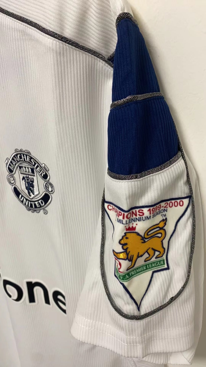 David Beckham Manchester United 99/00 Away Original Retro Shortsleeve Jersey