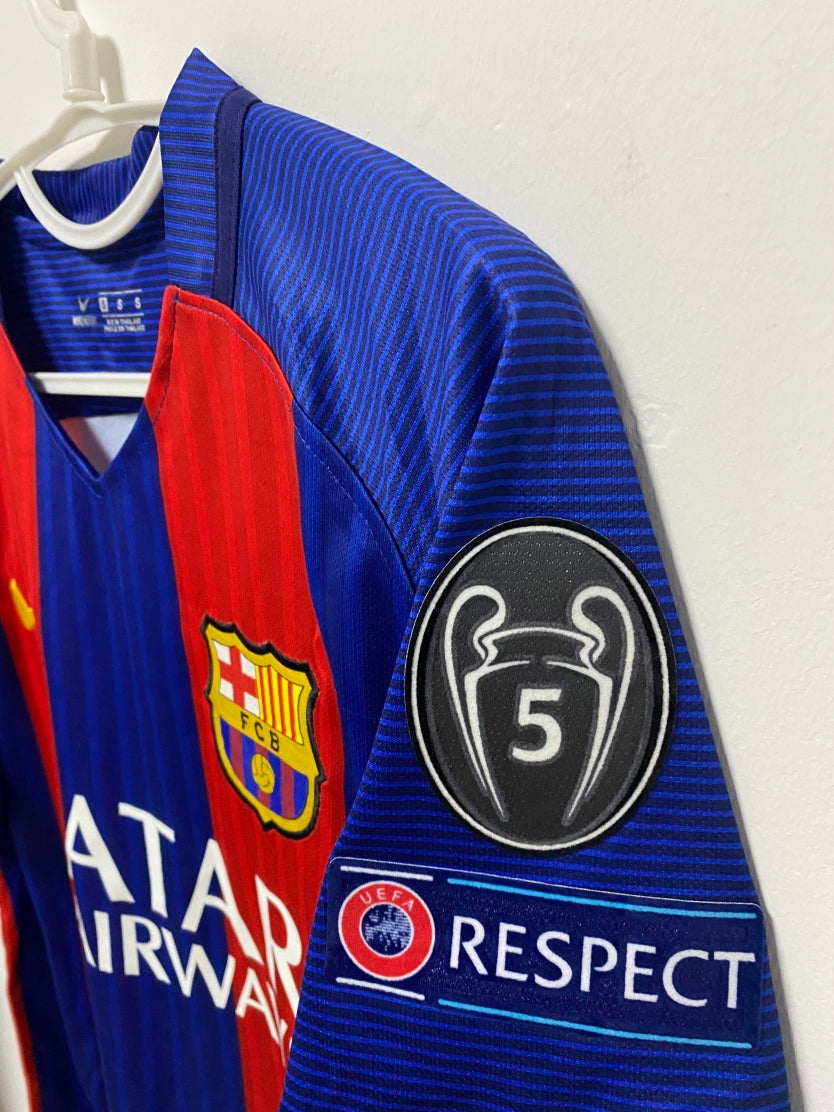 Messi Barcelona 2016/17 Home Original Retro Jersey