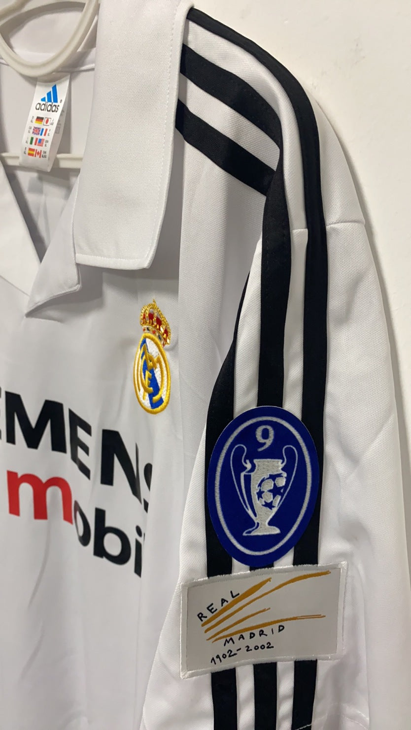 Zidane Real Madrid 02/03 Home Original Retro short sleeve Jersey