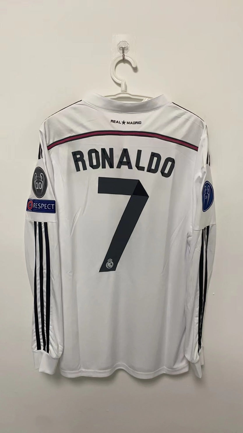 Cristiano Ronaldo CR7 Real Madrid 14/15 Home Original Retro Jersey