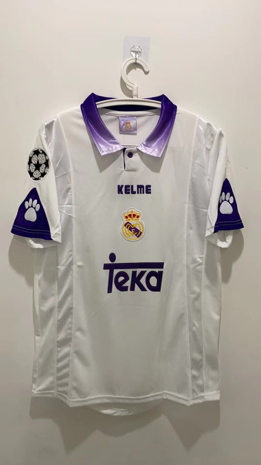 Predrag Miatovic Real Madrid 1997/98 Home Retro Jersey