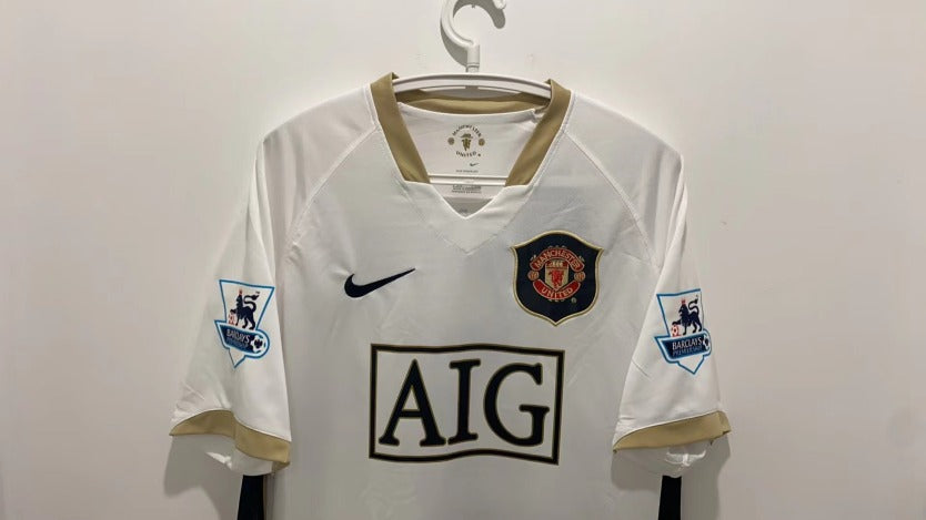 Cristiano Ronaldo CR7 Manchester United 06/07 Away Short sleeve Retro Jersey