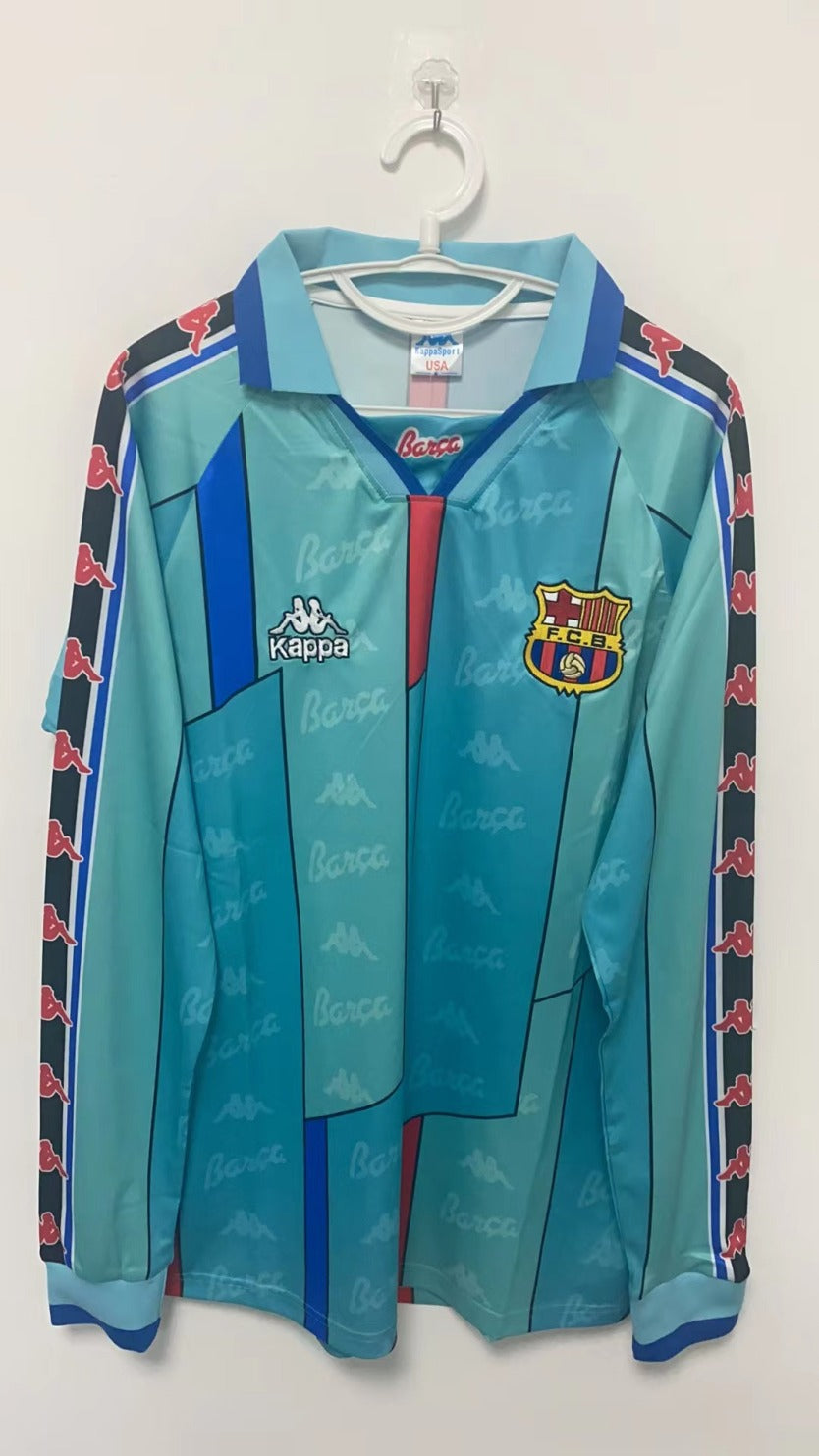Ronaldo Barcelona 96/97 away long sleeved Original Retro Jersey