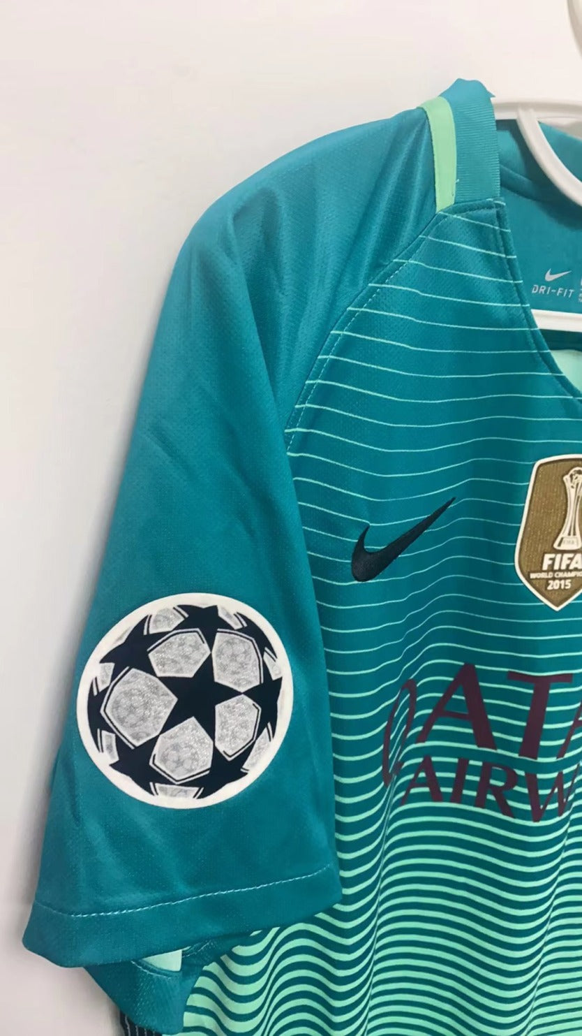 Neymar 2016-17 Barcelona Third Original Retro Jersey
