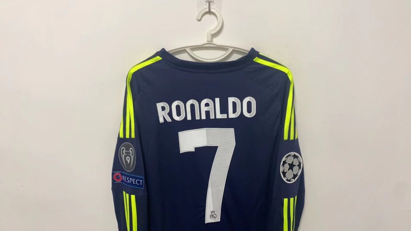 Cristiano Ronaldo CR7Real Madrid 12/13 Away Original Retro Jersey