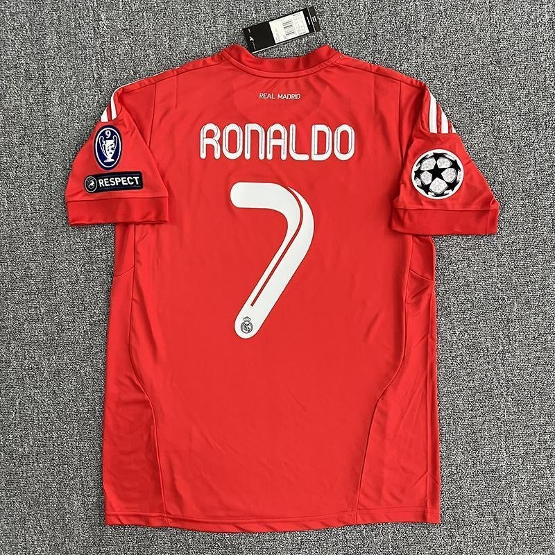 Cristiano Ronaldo CR7 Real Madrid 11/12Away Original Retro Jersey Purple