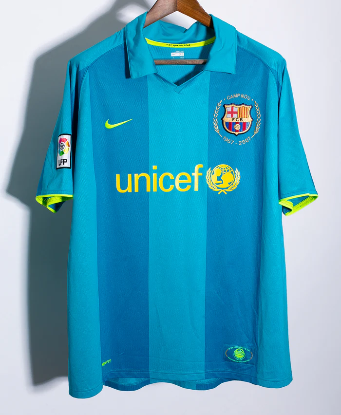 Ronaldinho Barcelona 07/08 Away Original Retro Jersey