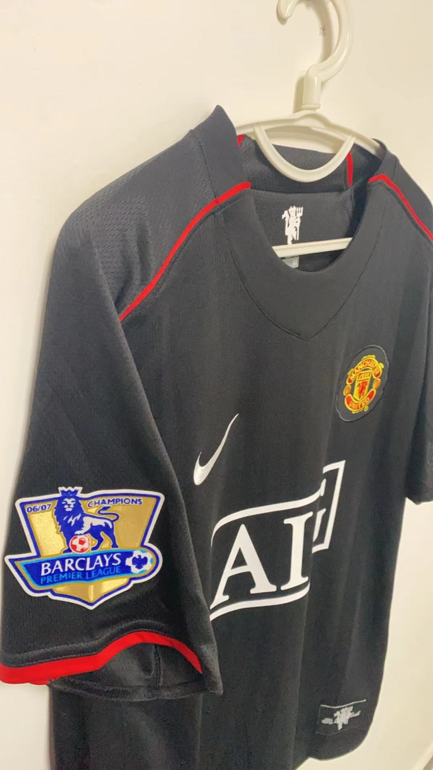 Cristiano Ronaldo CR7 Manchester United 07/08 Away Original Retro Jersey