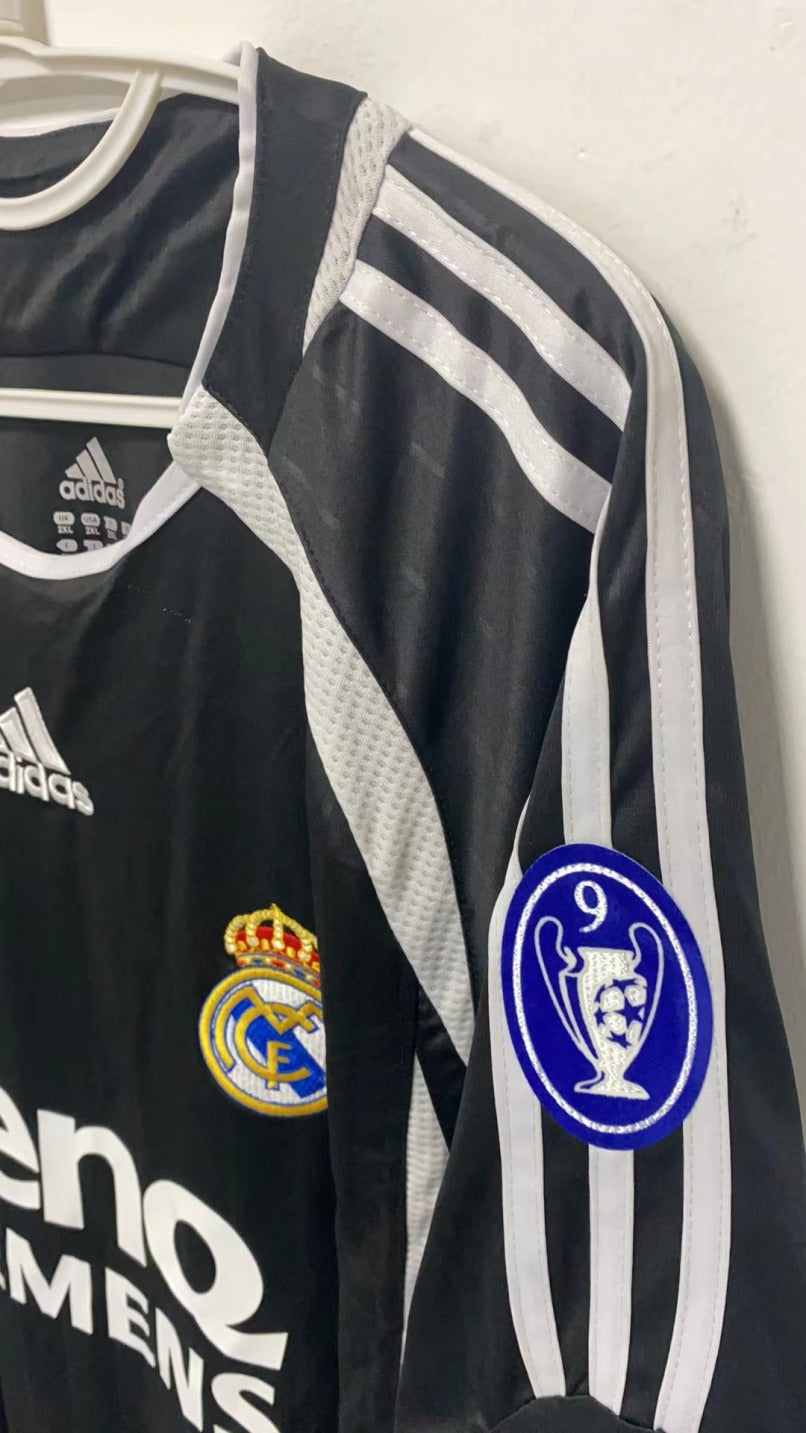 Zidane Real Madrid 05/06 Second away game in the Champions League Original Retro Jersey