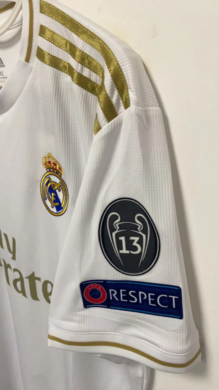 Sergio Ramos Real Madrid 19/20 Home Original Retro Jersey