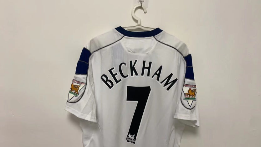 David Beckham Manchester United 99/00 Away Original Retro Shortsleeve Jersey