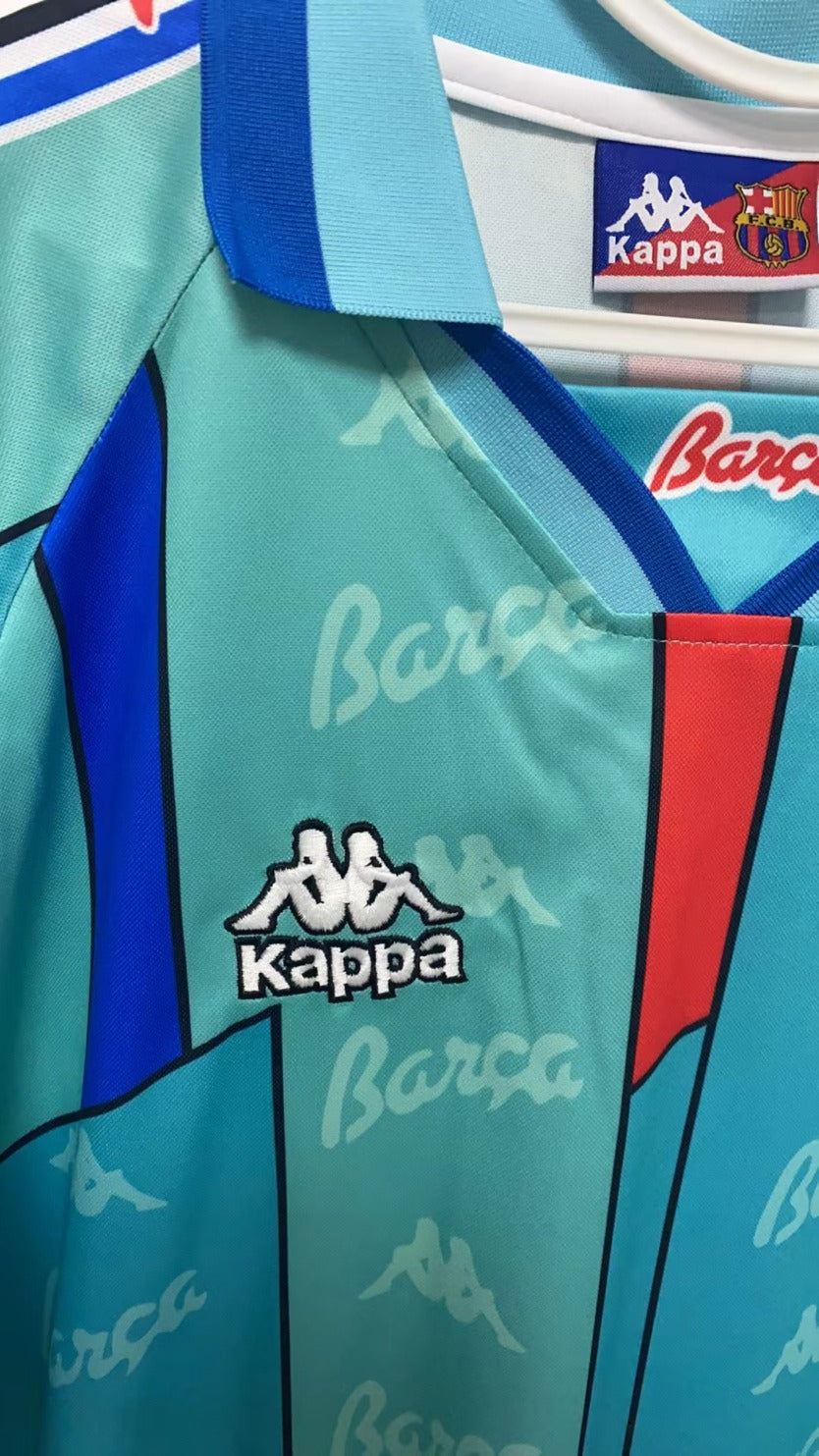 Ronaldo Barcelona 96/97 away game short sleeved Original Retro Jersey