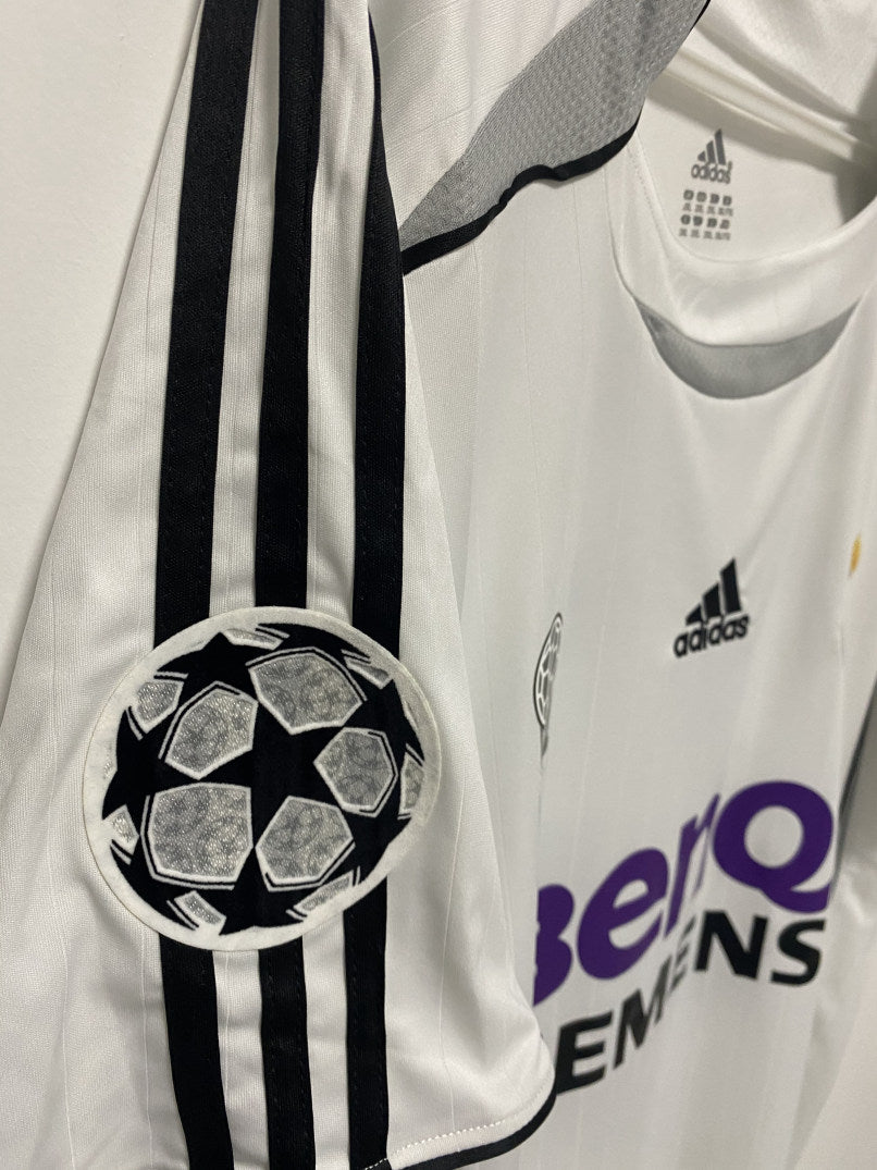 David Beckham Real Madrid 06/07 Home Original Retro Jersey