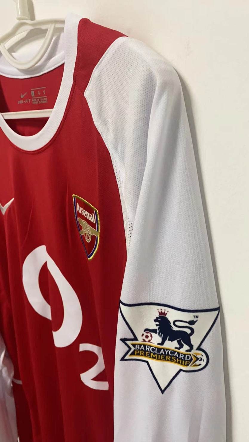 Thierry Henry Arsenal 2002/04 Home Original Retro Jersey