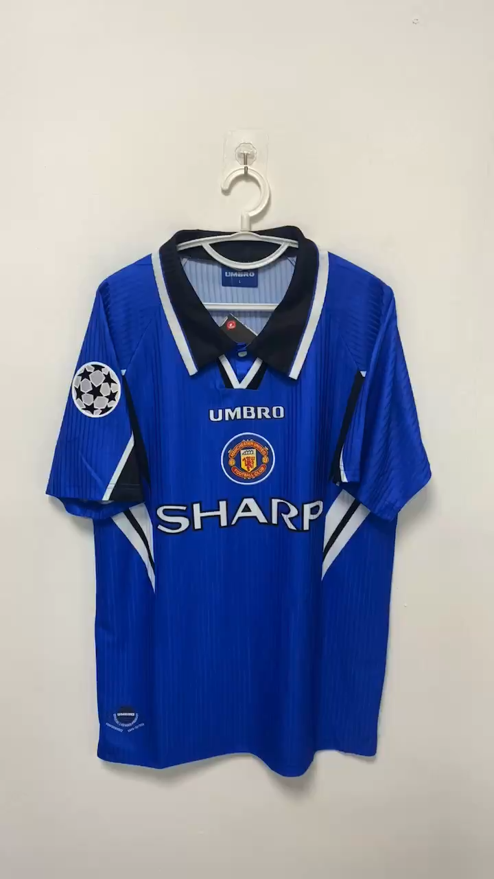 David Beckham Manchester United 96/97 Fourth Original Retro Jersey