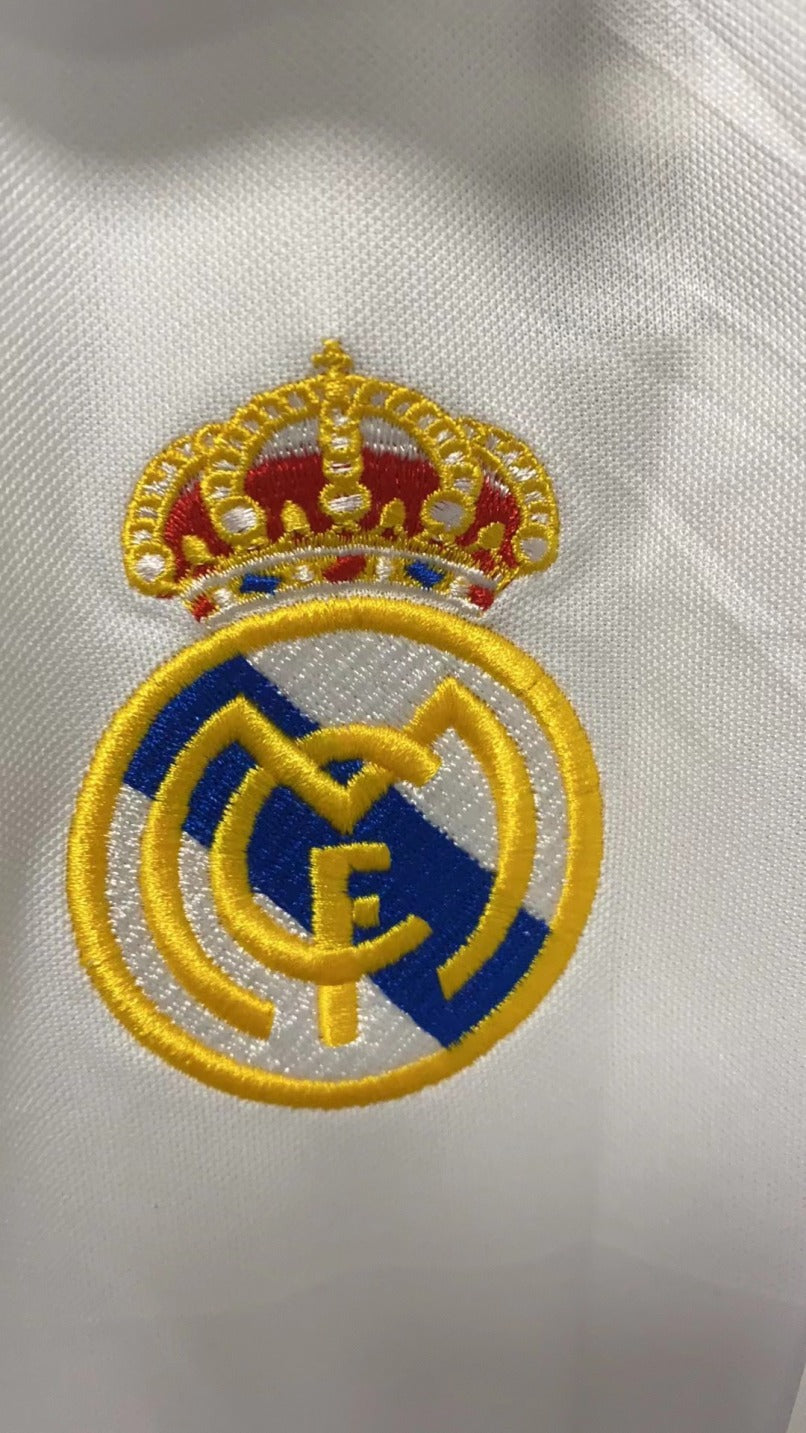 Zidane Real Madrid 02/03 Home Original Retro long sleeve Jersey