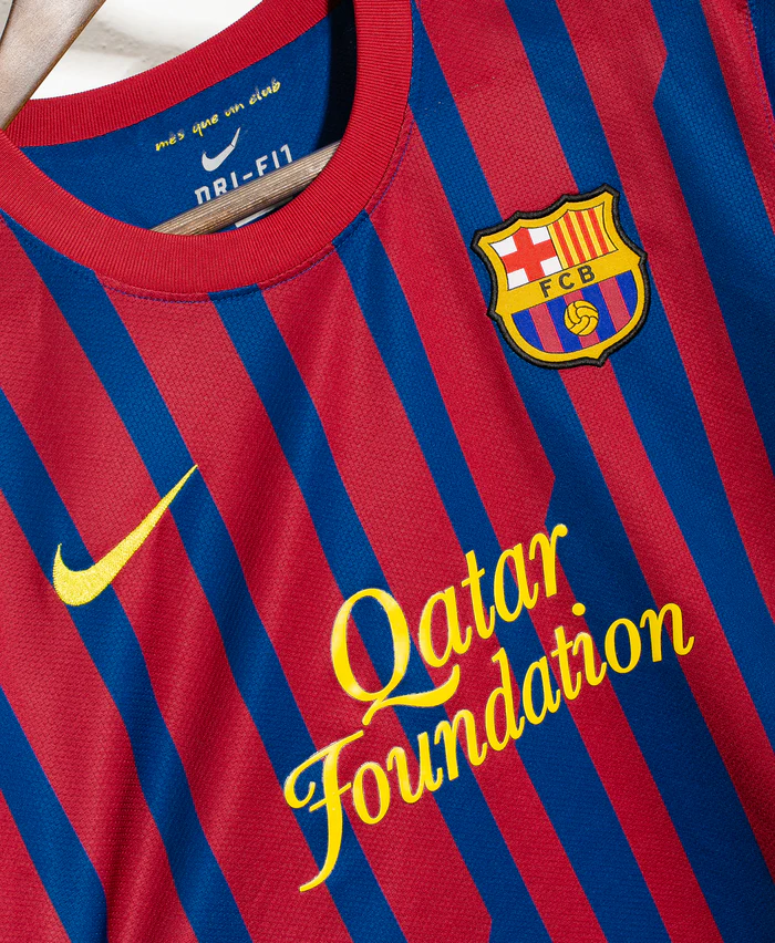 Messi Barcelona 2011/12 Home Original Retro Jersey