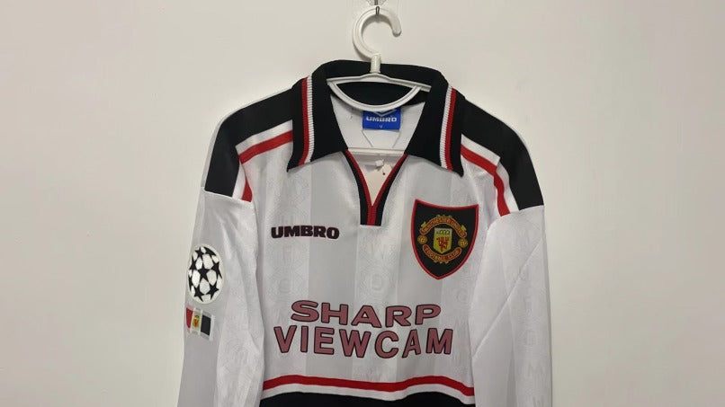 David Beckham Manchester United 98/99 Away Original Retro Jersey