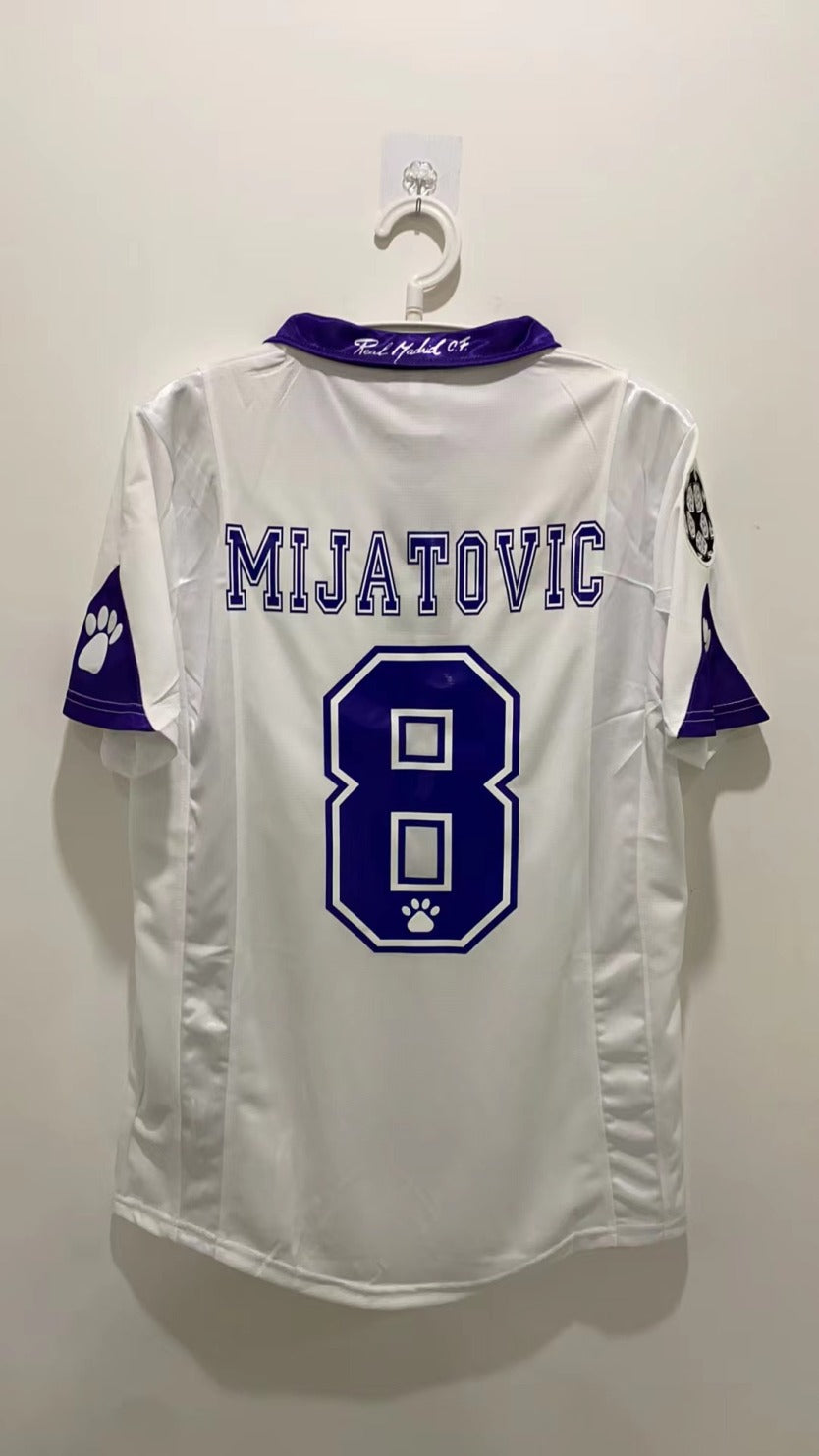 Predrag Miatovic Real Madrid 1997/98 Home Retro Jersey