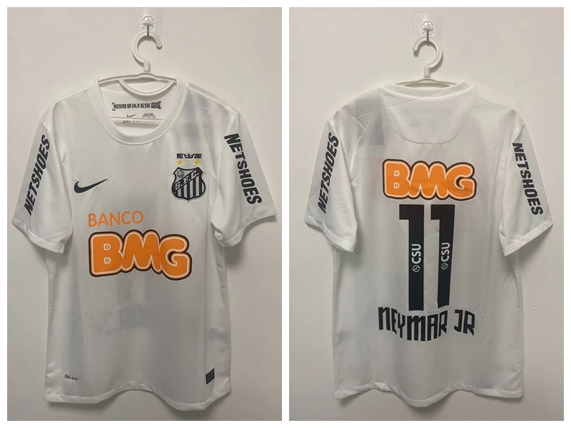 Neymar 2012-13 Camisa Santos Home Original Retro Jersey