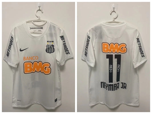 Neymar 2012-13 Camisa Santos Home Original Retro Jersey