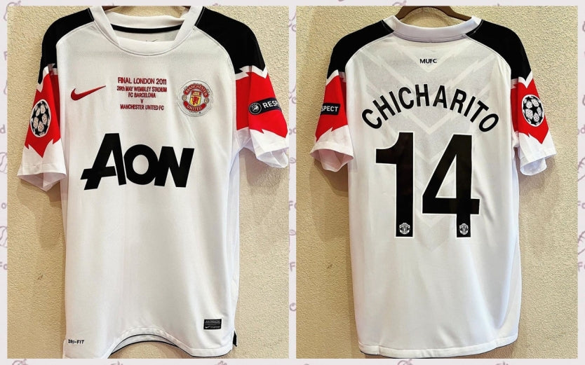 Javier Hernandez2010-11 Manchester United Away Retro Short Sleeve Jersey
