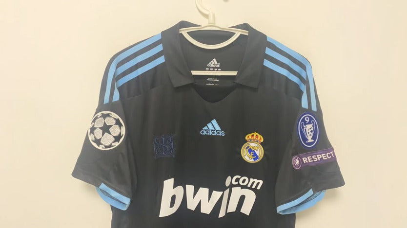 Cristiano Ronaldo CR7 Real Madrid 09/10 Away Original Retro Jersey