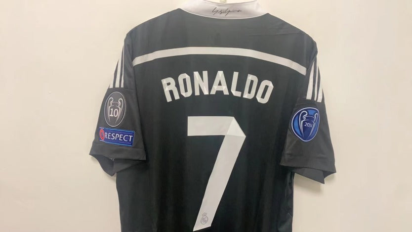 Cristiano Ronaldo CR7 Real Madrid 14/15 Third Original Retro Short sleeve Jersey