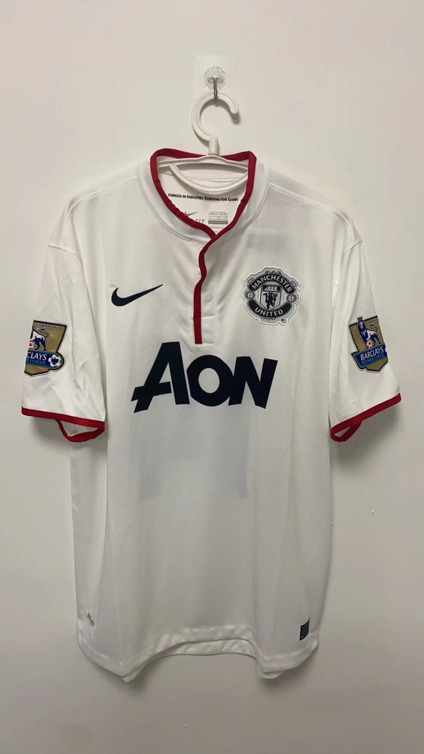 Javier Hernandez 2012-13 Manchester United Away Retro Short Sleeve Jersey