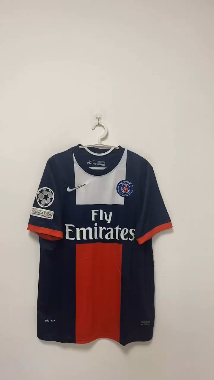 David Beckham Paris Saint-Germain PSG 13/14 Home Original Retro Jersey