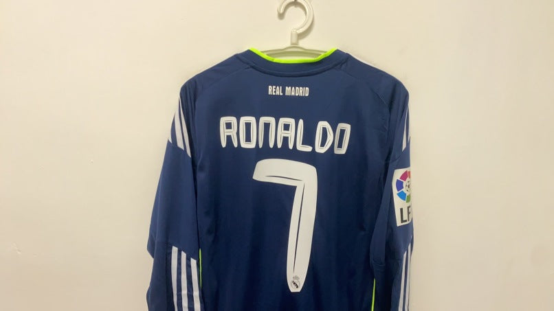 Cristiano Ronaldo CR7 Real Madrid 10/11 Away Original Retro Jersey