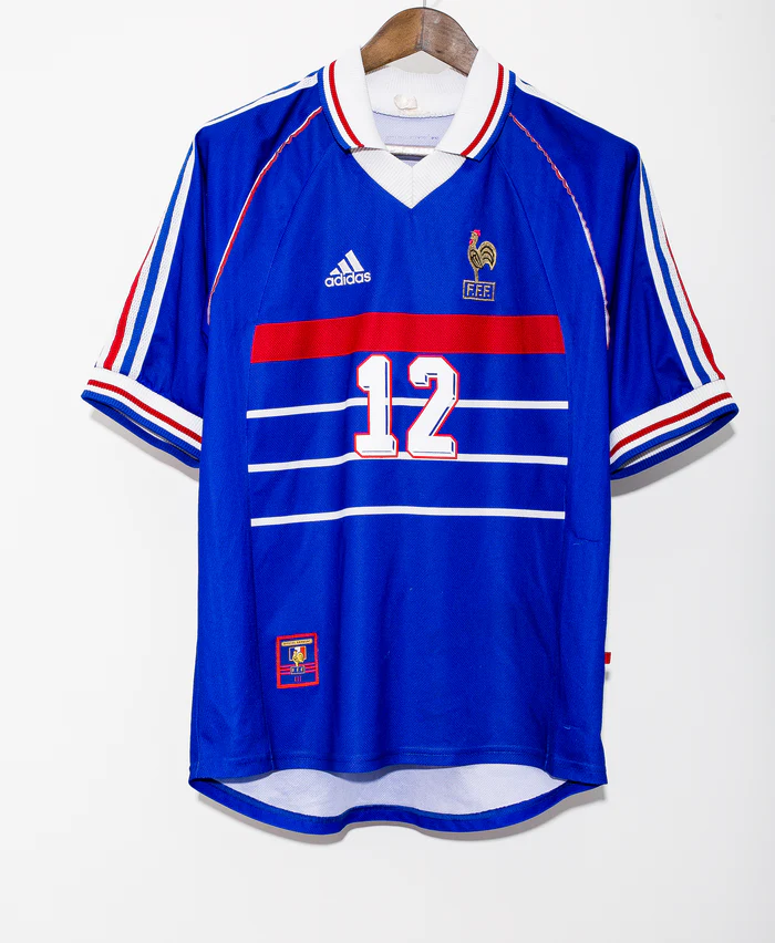 Thierry Henry France National Team 1998 Home Original Retro Jersey