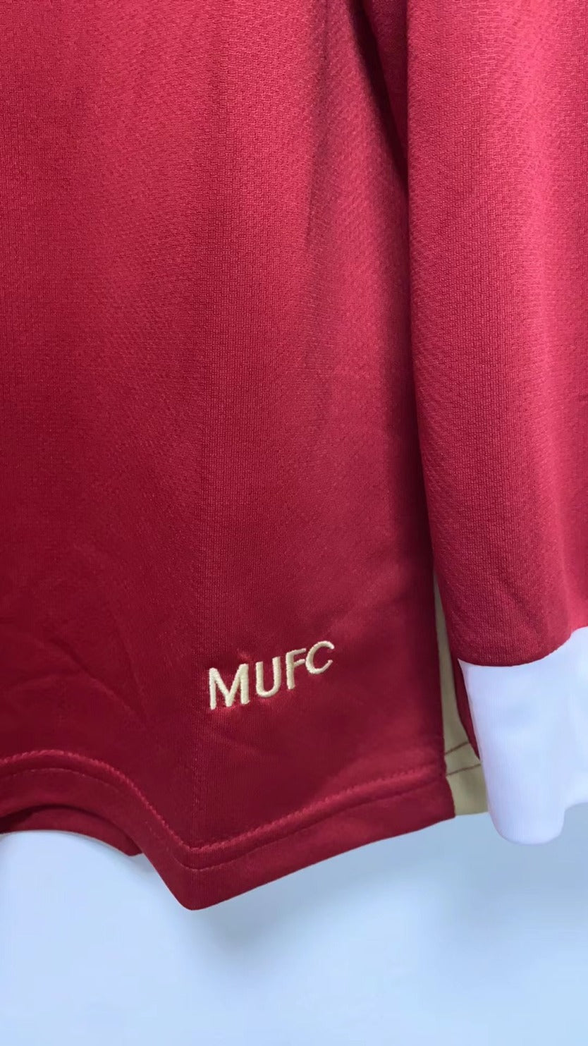 Cristiano Ronaldo CR7 Manchester United 06/07 Home Long sleeve Retro Jersey