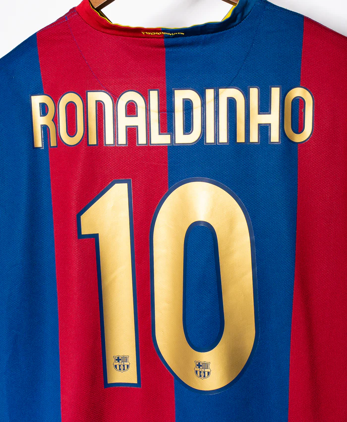 Ronaldinho Barcelona06/07 Home Original Retro Jersey