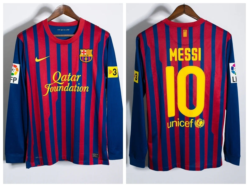 Messi Barcelona 2011/12 Home Original Retro Jersey