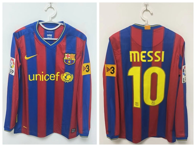 Messi Barcelona 2009/10 Home Original Retro Jersey