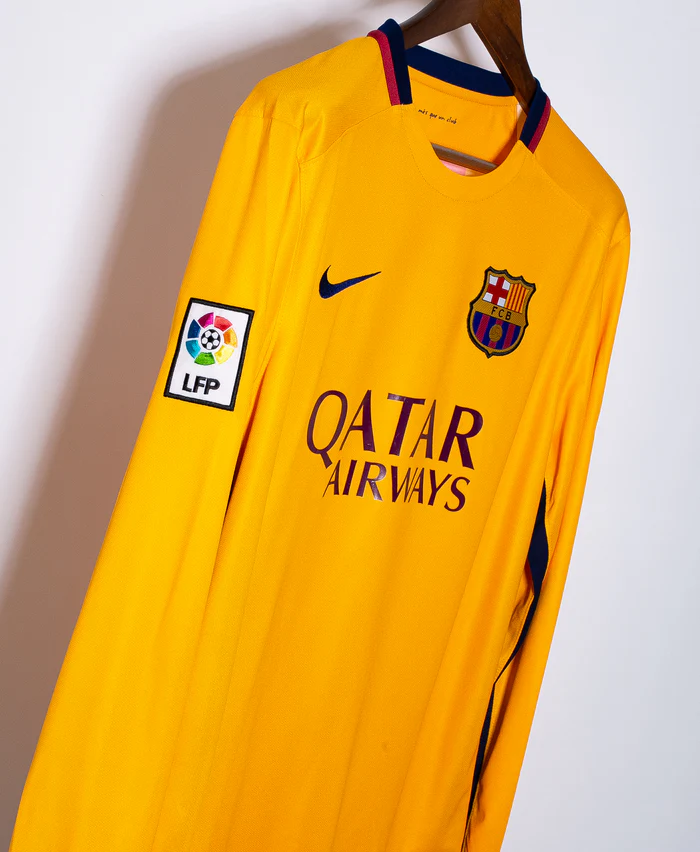 Neymar 2015-16 Barcelona Away Original Retro Jersey