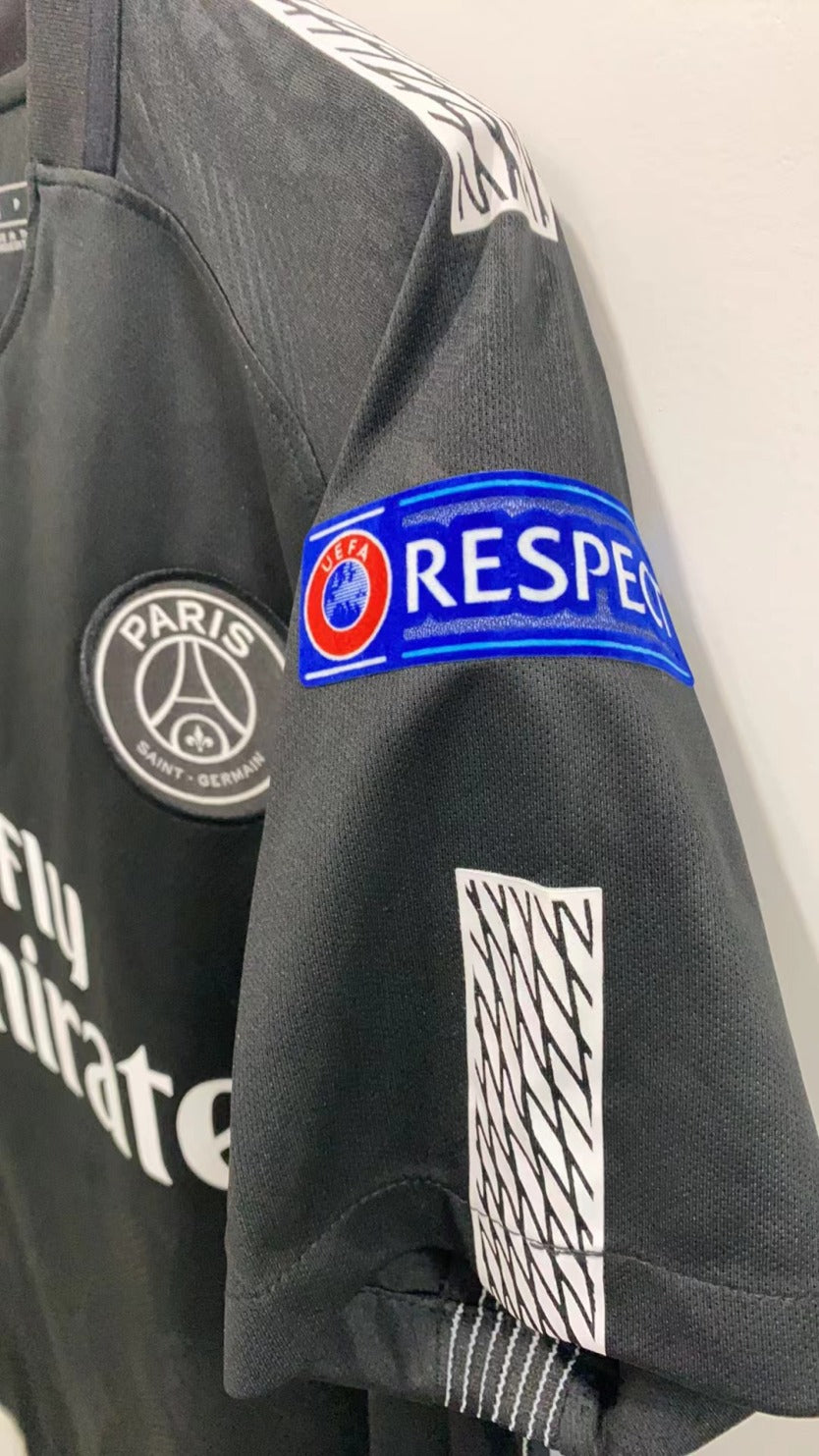 Neymar 2017-18 Paris Saint-Germain PSG Fourth Original Retro Jersey