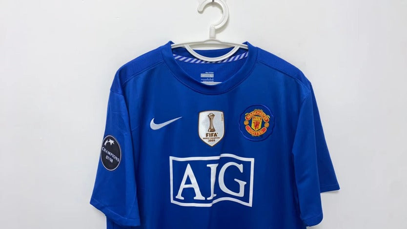 Cristiano Ronaldo CR7 Manchester United 08/09 Away Original Retro Jersey