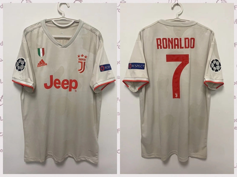 Cristiano Ronaldo CR7 Juventus 19/20 Fourth Original Retro Jersey