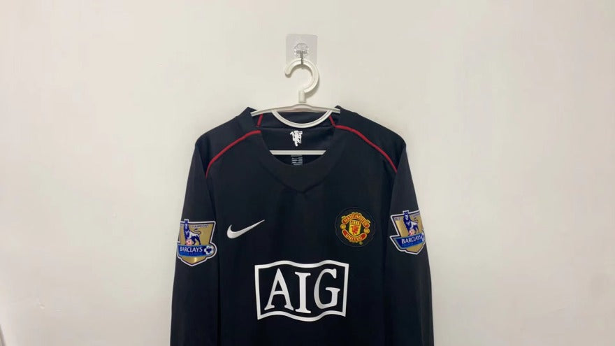Cristiano Ronaldo CR7 Manchester United 07/08 Away Original Retro Jersey