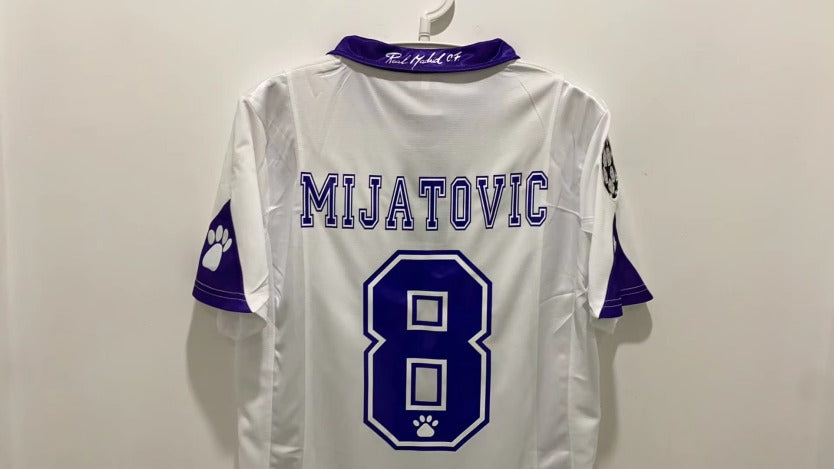 Predrag Miatovic Real Madrid 1997/98 Home Retro Jersey