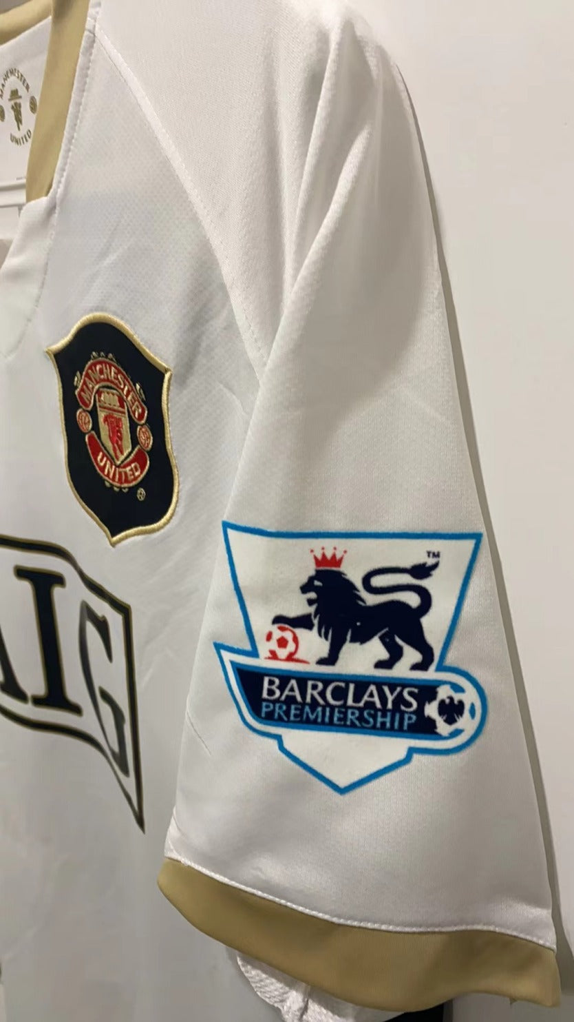 Cristiano Ronaldo CR7 Manchester United 06/07 Away Short sleeve Retro Jersey