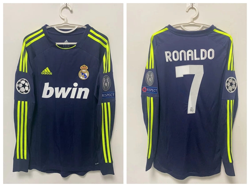 Cristiano Ronaldo CR7Real Madrid 12/13 Away Original Retro Jersey
