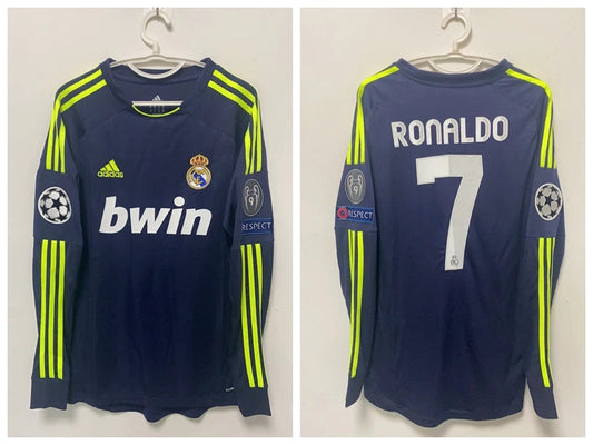 Cristiano Ronaldo CR7Real Madrid 12/13 Away Original Retro Jersey