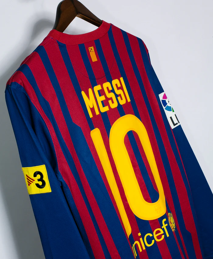 Messi Barcelona 2011/12 Home Original Retro Jersey