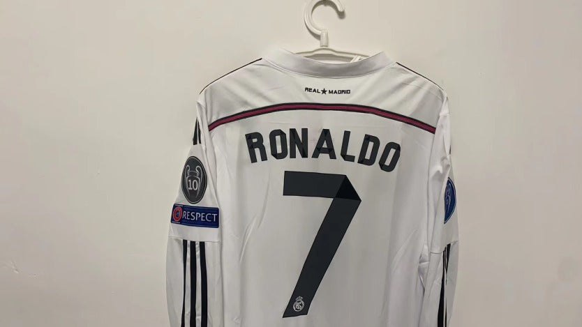 Cristiano Ronaldo CR7 Real Madrid 14/15 Home Original Retro Jersey